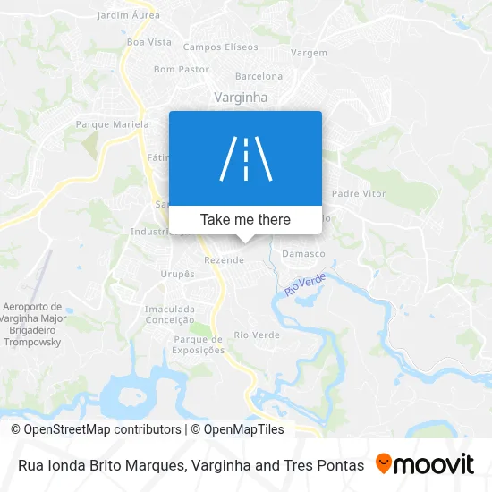 Rua Ionda Brito Marques map