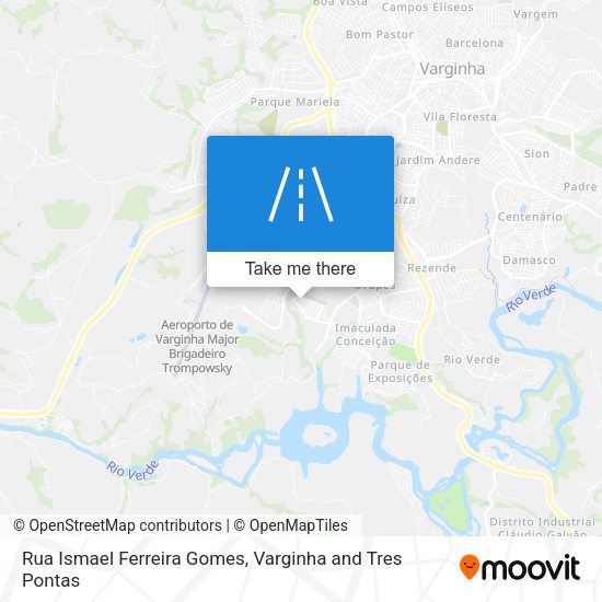 Rua Ismael Ferreira Gomes map