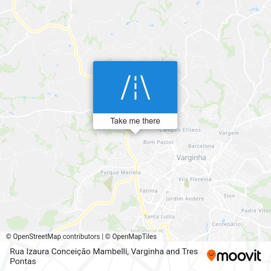 Rua Izaura Conceição Mambelli map