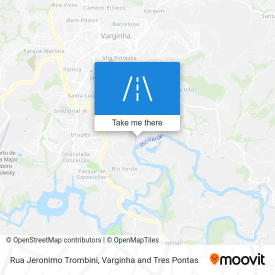 Rua Jeronimo Trombini map