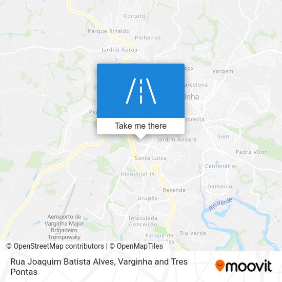 Rua Joaquim Batista Alves map