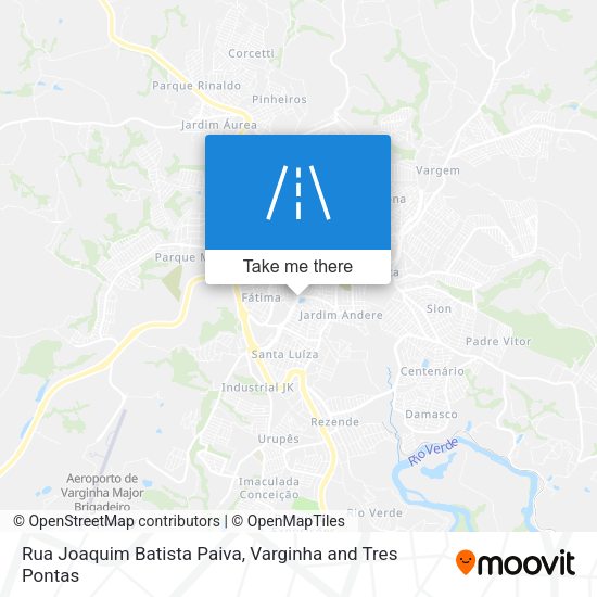 Rua Joaquim Batista Paiva map