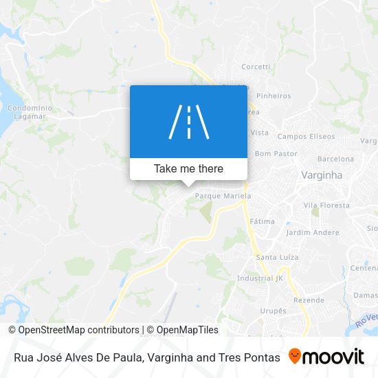 Rua José Alves De Paula map
