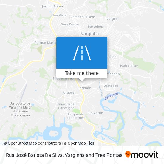 Mapa Rua José Batista Da Silva