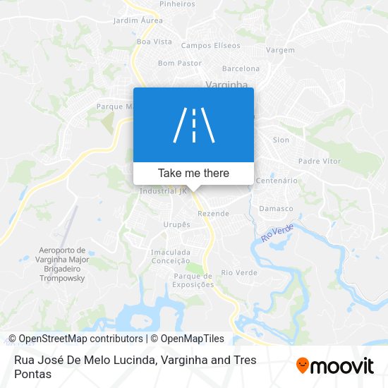 Rua José De Melo Lucinda map
