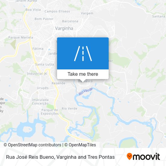 Rua José Reis Bueno map