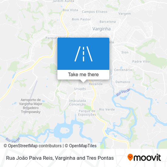 Rua João Paiva Reis map