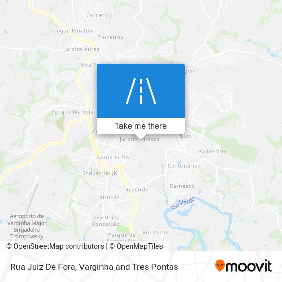 Rua Juiz De Fora map