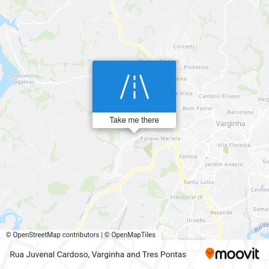 Rua Juvenal Cardoso map