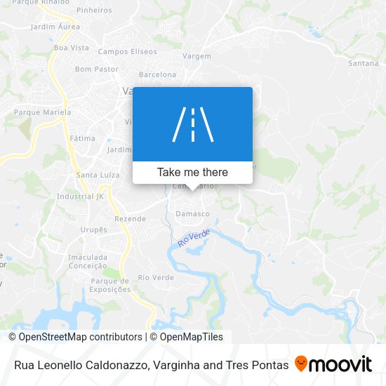 Rua Leonello Caldonazzo map