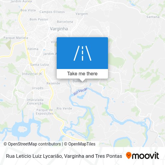 Rua Letício Luiz Lycarião map
