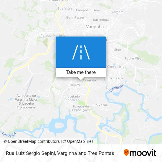 Rua Luiz Sergio Sepini map
