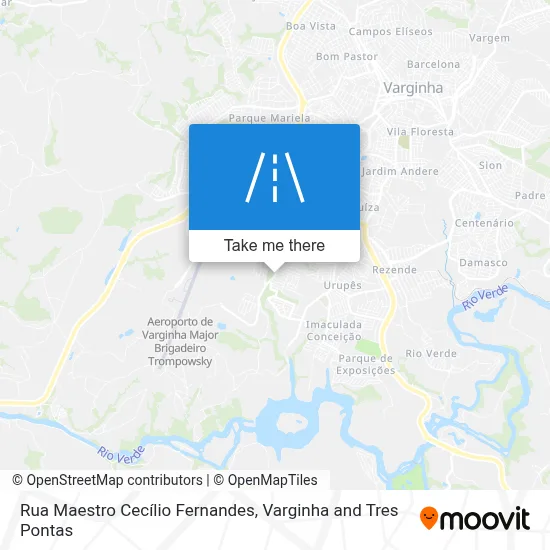 Rua Maestro Cecílio Fernandes map