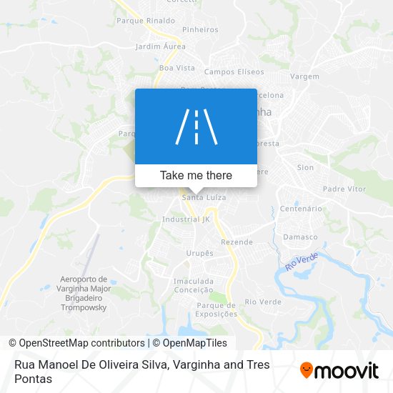 Rua Manoel De Oliveira Silva map