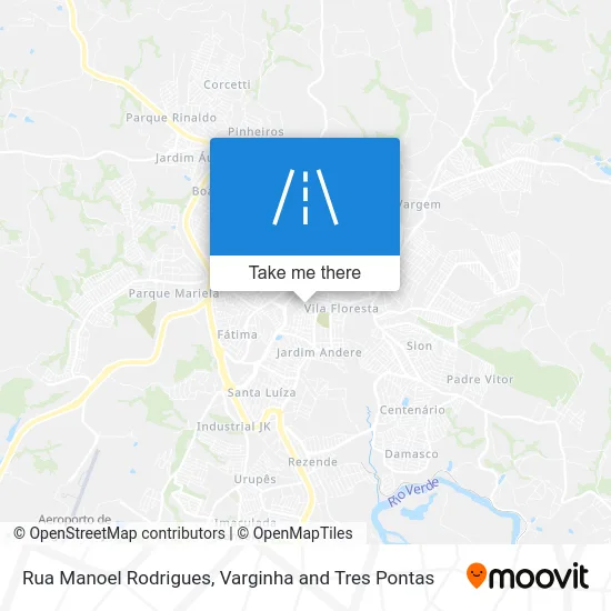 Rua Manoel Rodrigues map