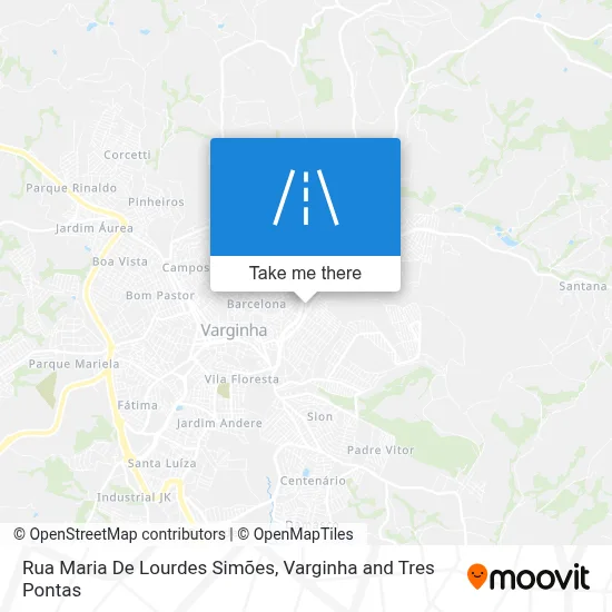 Rua Maria De Lourdes Simões map