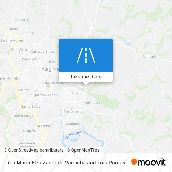 Rua Maria Elza Zamboti map