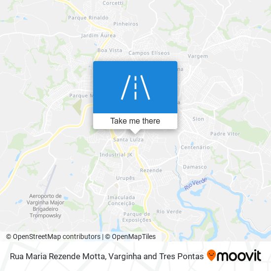 Rua Maria Rezende Motta map