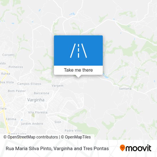 Rua Maria Silva Pinto map