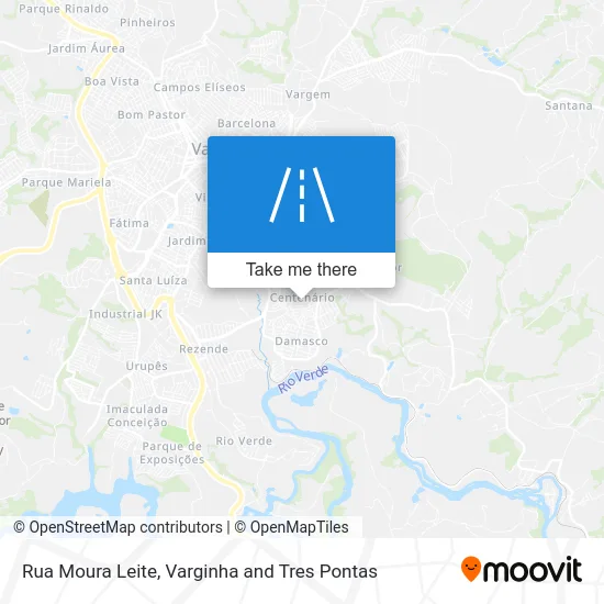 Rua Moura Leite map