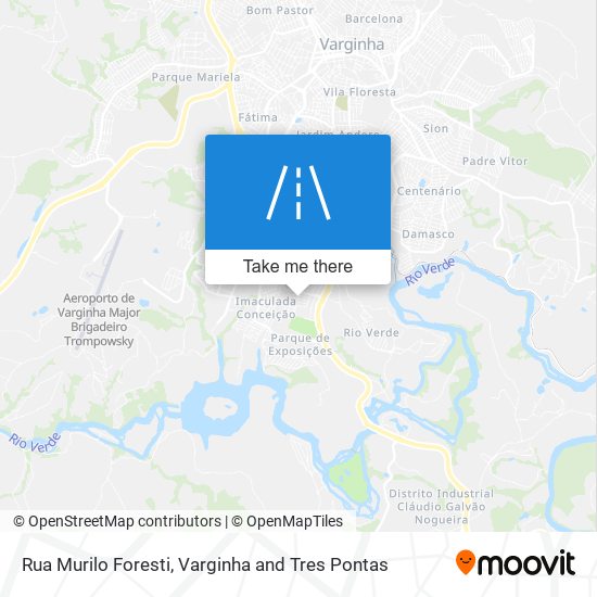 Rua Murilo Foresti map