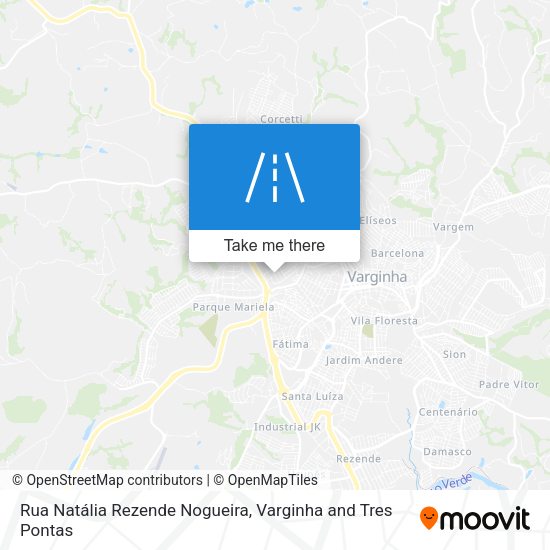 Rua Natália Rezende Nogueira map