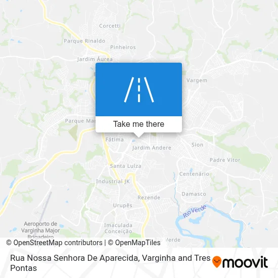 Rua Nossa Senhora De Aparecida map