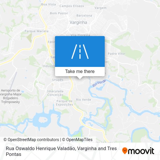 Rua Oswaldo Henrique Valadão map