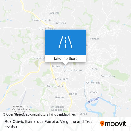 Rua Otávio Bernardes Ferreira map