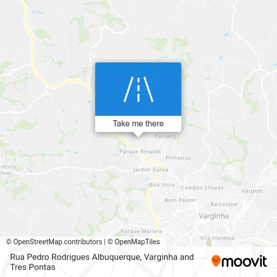 Rua Pedro Rodrigues Albuquerque map