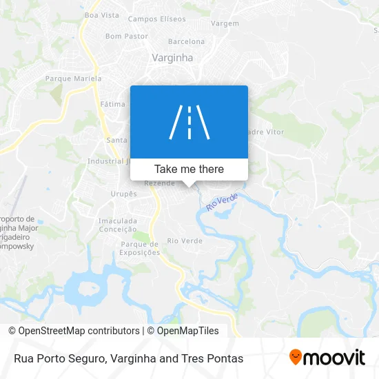 Rua Porto Seguro map