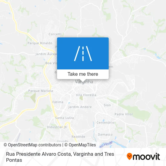 Rua Presidente Alvaro Costa map