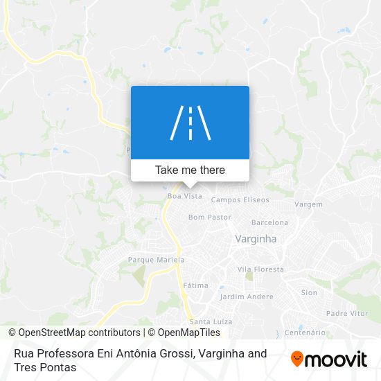 Rua Professora Eni Antônia Grossi map