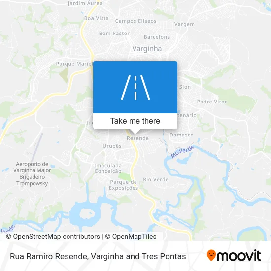Rua Ramiro Resende map