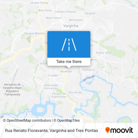 Rua Renato Fioravante map