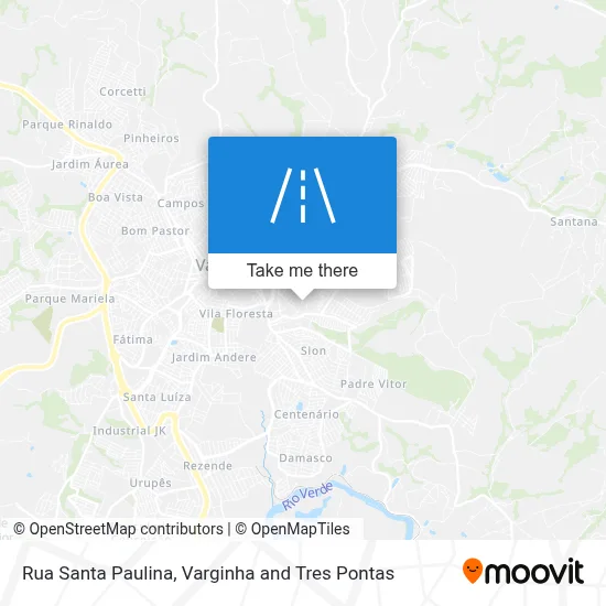 Rua Santa Paulina map