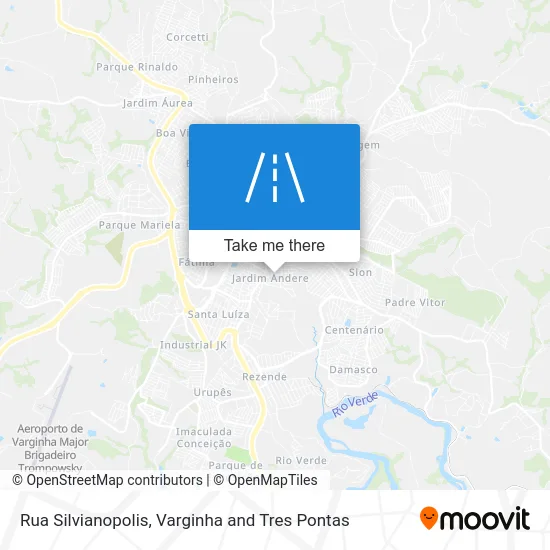 Rua Silvianopolis map
