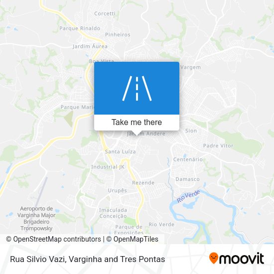 Rua Silvio Vazi map