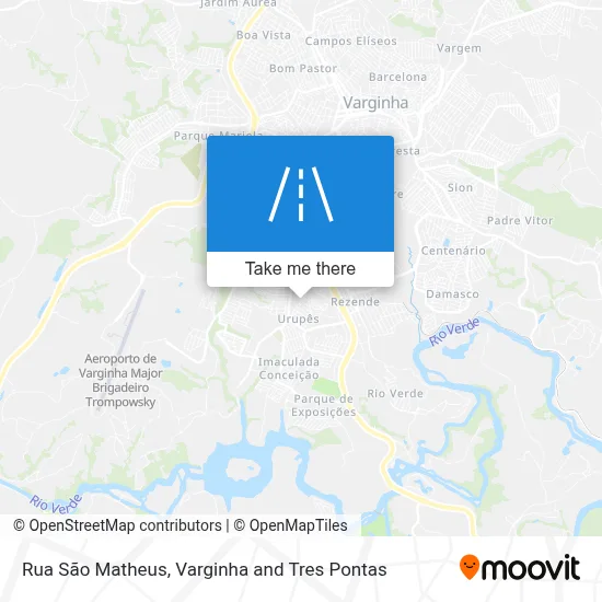 Rua São Matheus map