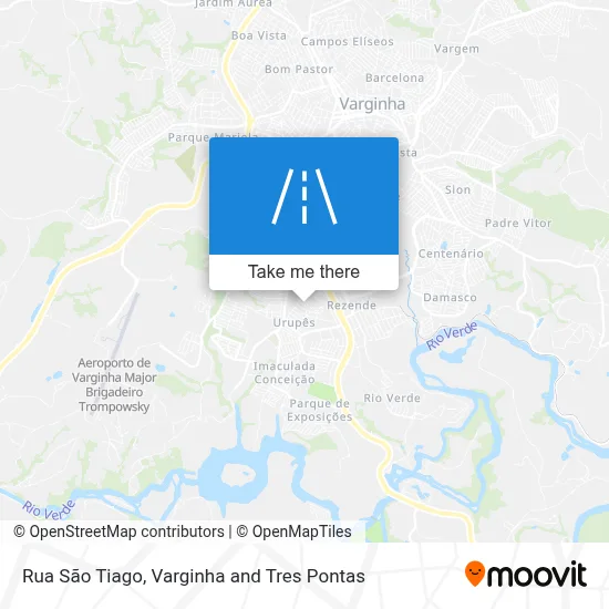 Rua São Tiago map