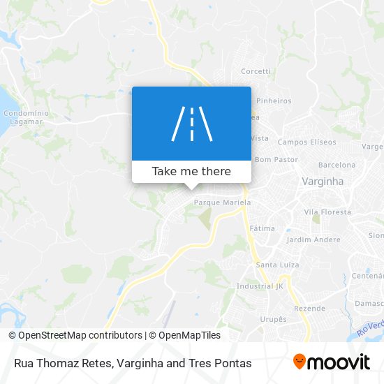 Rua Thomaz Retes map