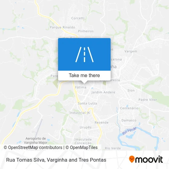 Rua Tomas Silva map