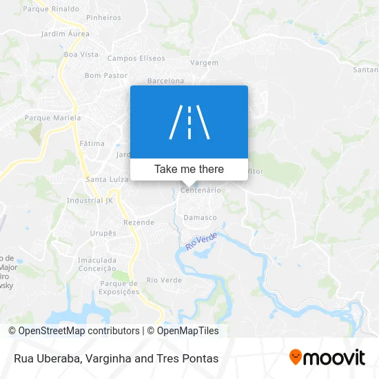 Rua Uberaba map