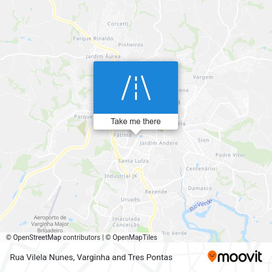 Rua Vilela Nunes map