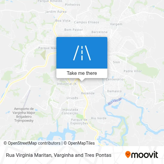 Rua Virginia Maritan map