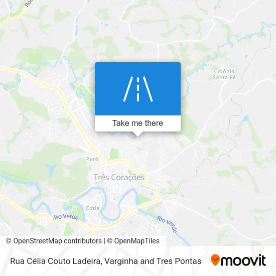 Rua Célia Couto Ladeira map