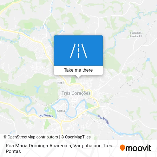 Rua Maria Dominga Aparecida map