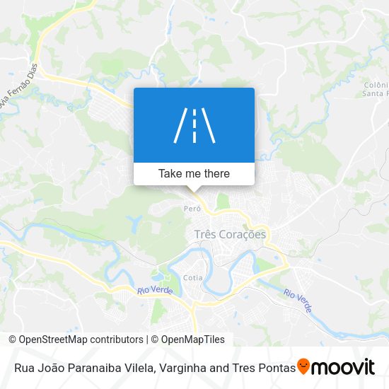 Rua João Paranaiba Vilela map