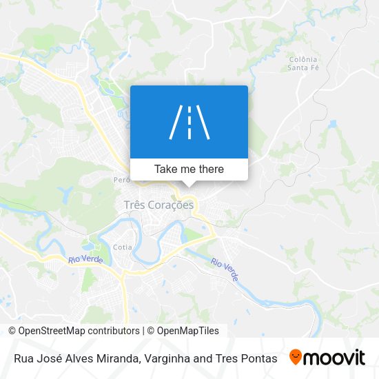 Rua José Alves Miranda map