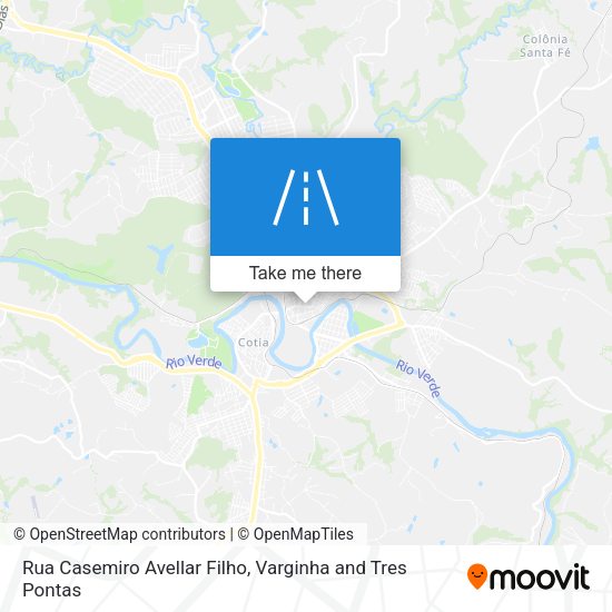 Rua Casemiro Avellar Filho map